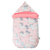 Baby Schlafsack mit Kapuze – Minky Decke für Neugeborene