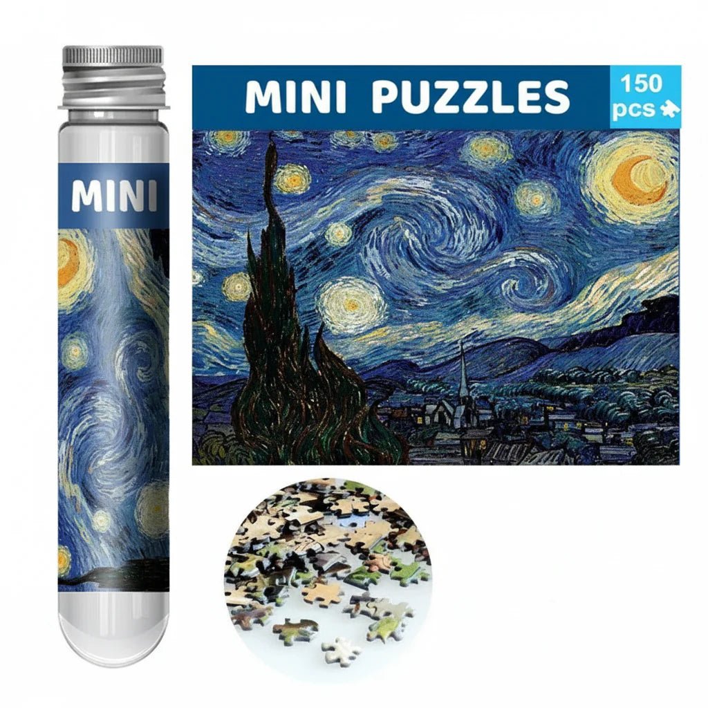 ARTSPARK MINI – Mini-Puzzle „Sternennacht“ im Reagenzglas