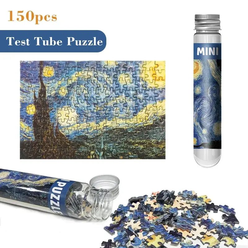 ARTSPARK MINI – Mini-Puzzle „Sternennacht“ im Reagenzglas