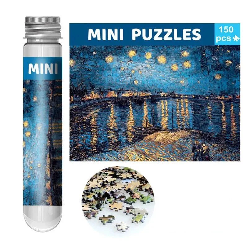 ARTSPARK MINI – Mini-Puzzle „Sternennacht“ im Reagenzglas