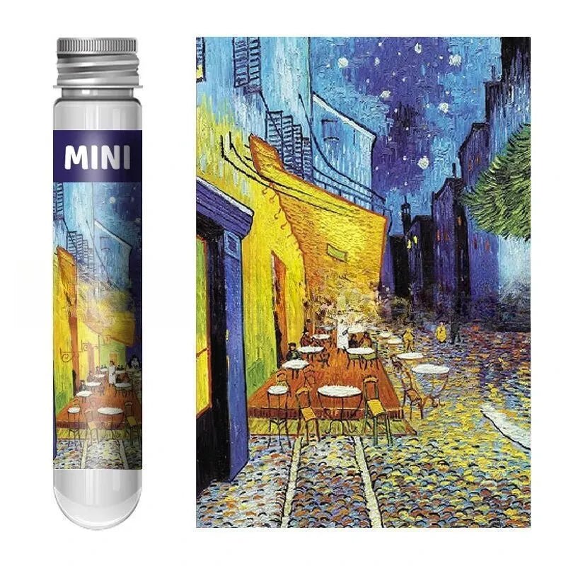 ARTSPARK MINI – Mini-Puzzle „Sternennacht“ im Reagenzglas