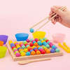 CREATIVE PERLES – Ensemble Montessori de perles pour stimuler la motricité et la créativité