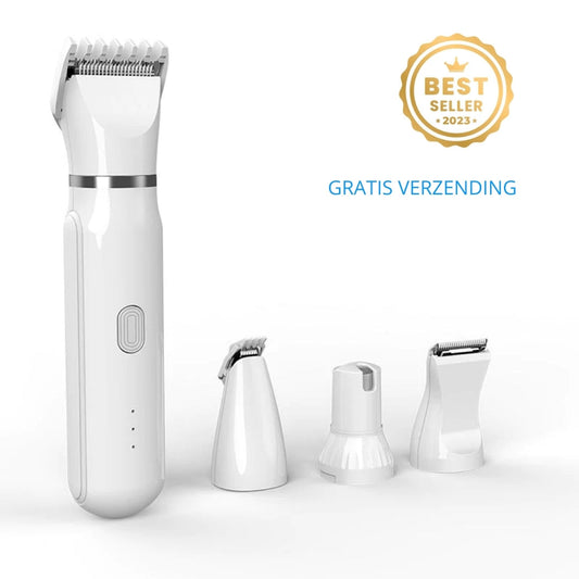 PETGROOM PRO – 4-in-1 Haustier-Trimmer für Fell- & Krallenpflege