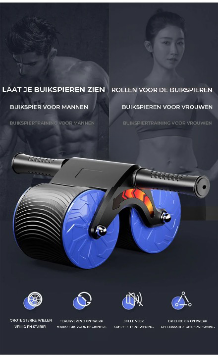 Automatic Roller Pro – Il rullo automatico per un allenamento mirato degli addominali e la definizione del six-pack