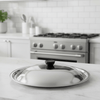 CookShield – Edelstahl-Deckel für vielseitige Küchennutzung und perfektes Garen
