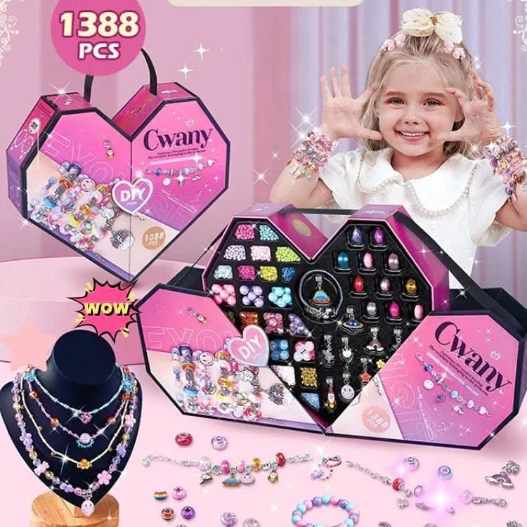SPARKLETTA – Armband Bastelset für Mädchen mit funkelnden Anhängern