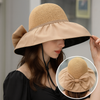 ELEGANCEBRIM – Eleganter Sonnenhut für stilvollen UV-Schutzr Krempe für UV-Sonnenschutz