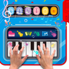 PlayTune Sound Mat – Tappetino musicale interattivo per bambini con 5 strumenti (batteria, pianoforte, violino)