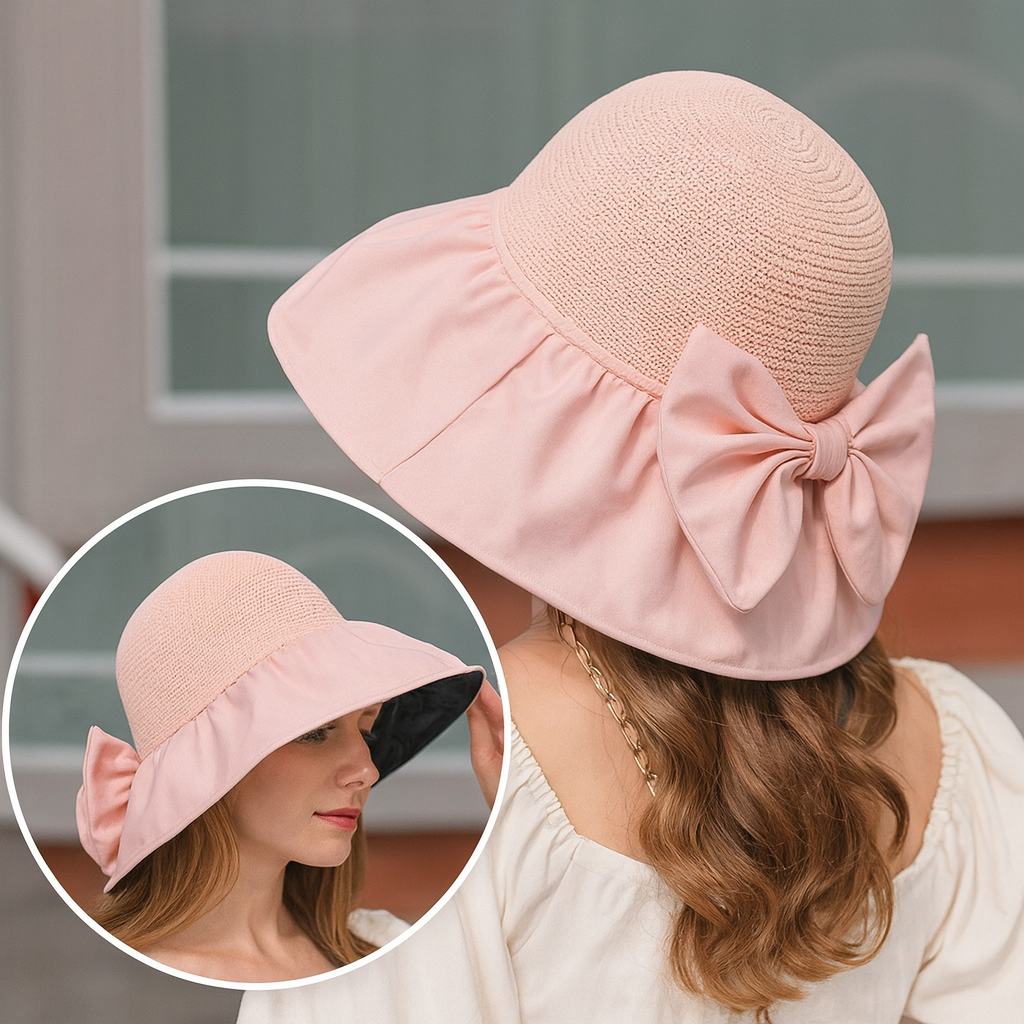 ELEGANCEBRIM – Eleganter Sonnenhut für stilvollen UV-Schutzr Krempe für UV-Sonnenschutz