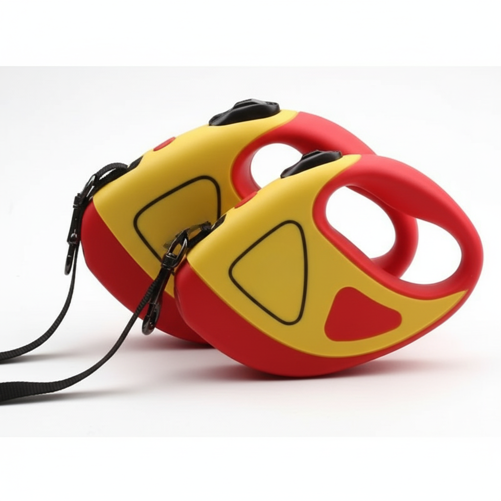 BRIGHTLEASH – Guinzaglio per cani LED con riflettori e meccanismo di retrazione per passeggiate sicure