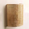 Moderne Geflochtene Rattan-Wandlampe