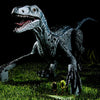 RaptorRush – Interaktiver Velociraptor – Dino-Spielzeug mit Licht, Sound & Fernbedienung