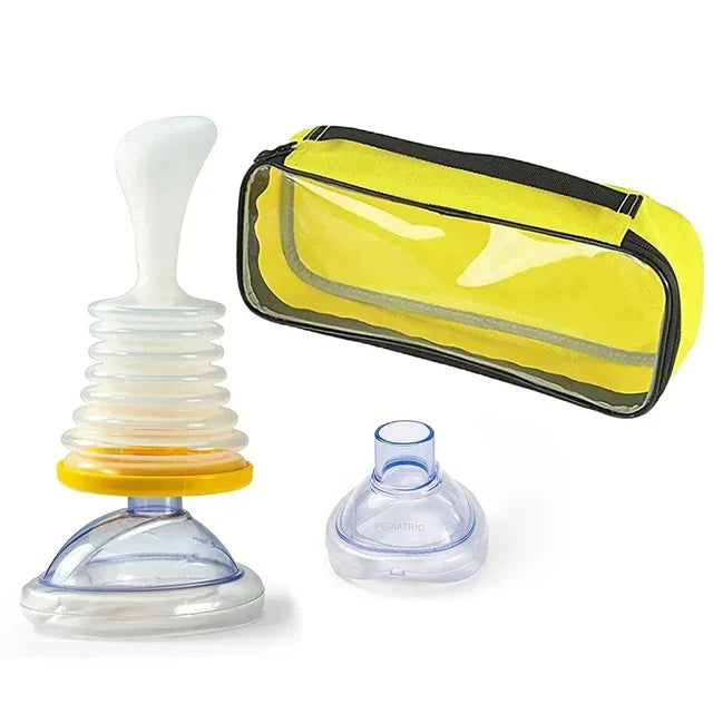 AeroGuard Erstickungsrettungsgerät | Notfall-Erste-Hilfe-Set gegen Ersticken für Erwachsene und Kinder Zuverlässiges, kompaktes und einfach zu bedienendes Sicherheitsgerät für kritische Erstickungsfälle.