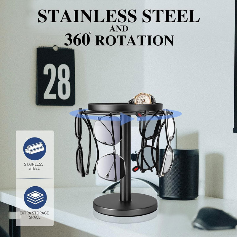 SPINRACK – 360° Rotierender Brillenständer für elegante Aufbewahrung