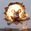 WALLYPIX – 3D Cartoon Wandaufkleber für kreative Wohnräume