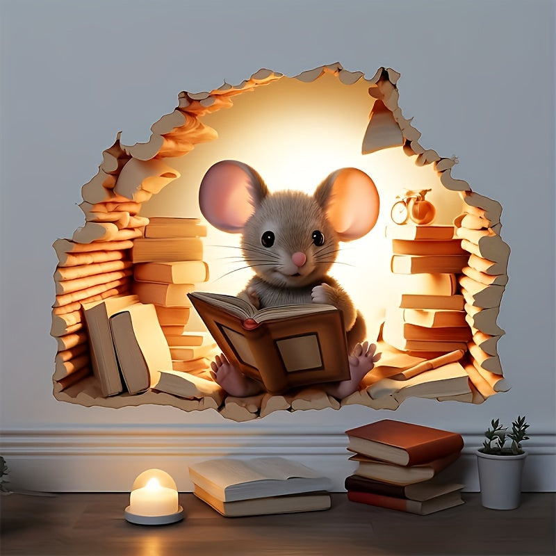 WALLYPIX – 3D Cartoon Wandaufkleber für kreative Wohnräume