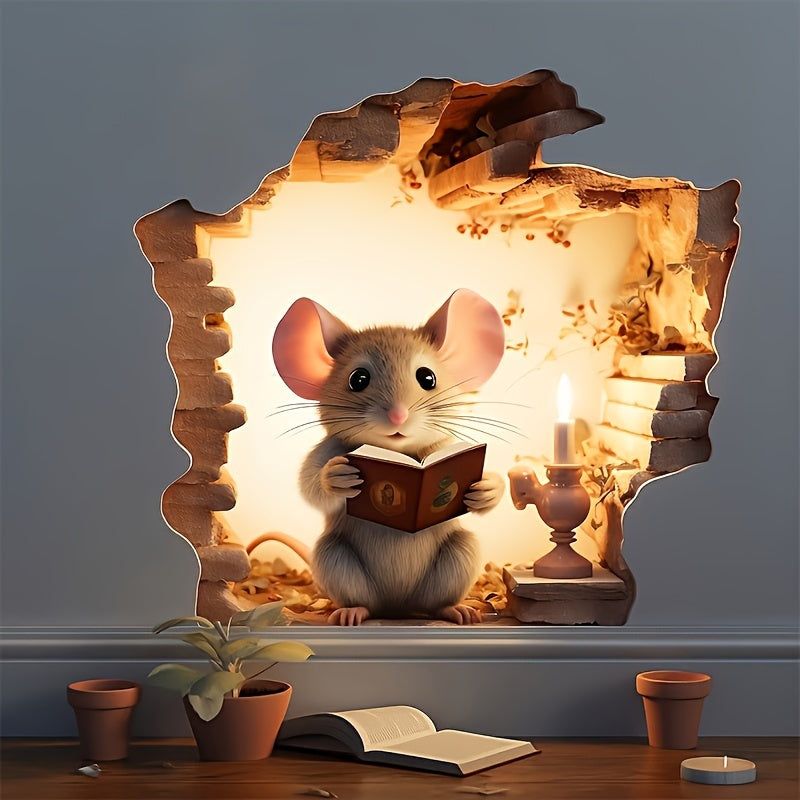 WALLYPIX – 3D Cartoon Wandaufkleber für kreative Wohnräume