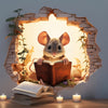WALLYPIX – 3D Cartoon Wandaufkleber für kreative Wohnräume