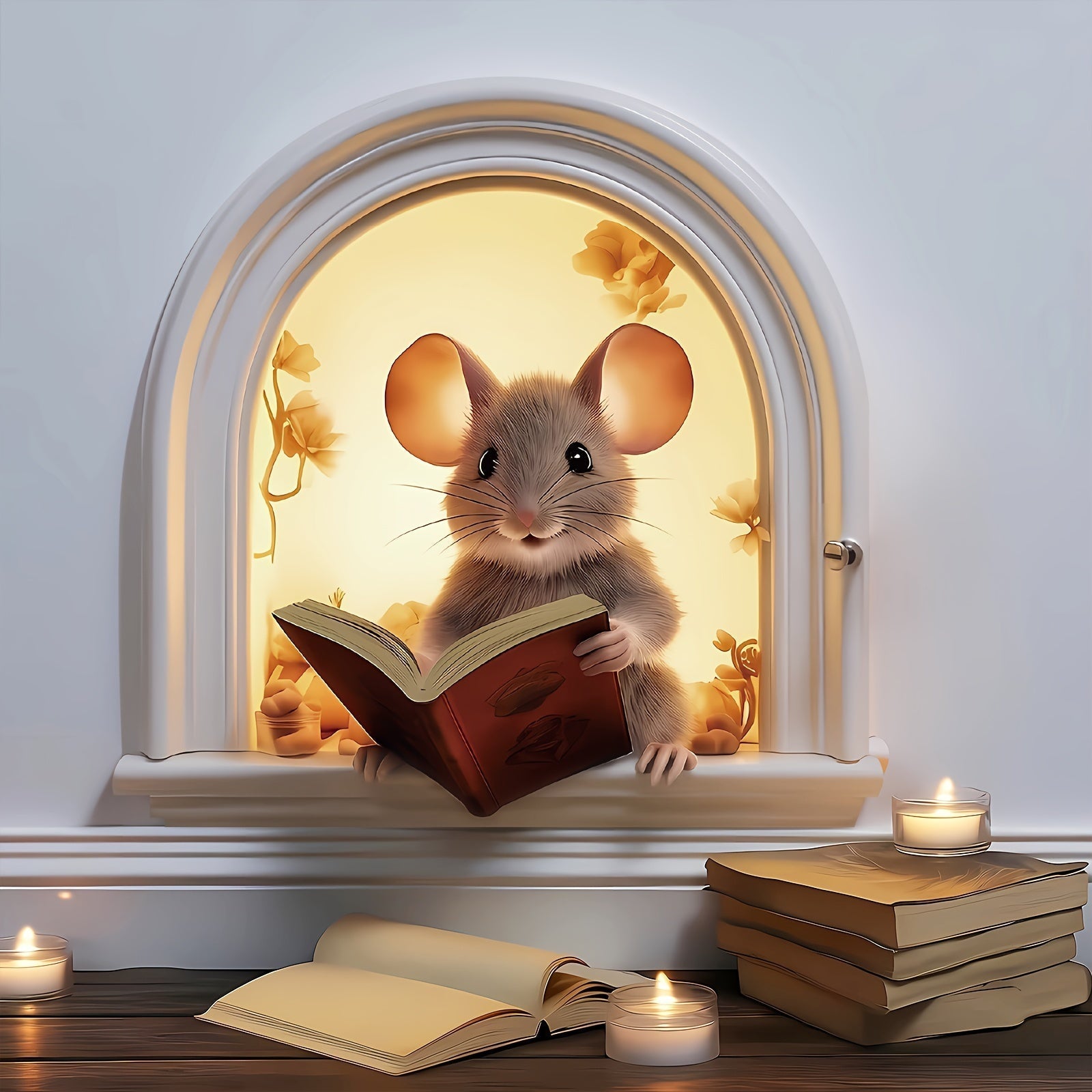 WALLYPIX – 3D Cartoon Wandaufkleber für kreative Wohnräume