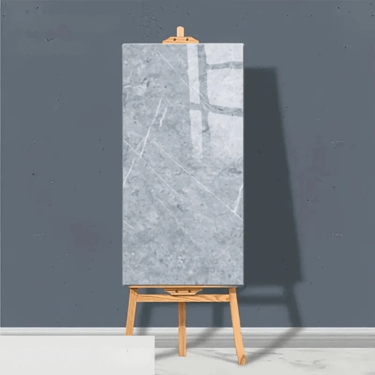 STONELUX – Selbstklebende Marmor-PVC-Bodenfliesen 60×30 cm