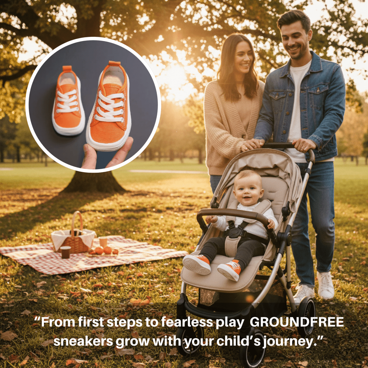 FLEXITRAIL KIDS – Zapatillas descalzas transpirables para niños activos