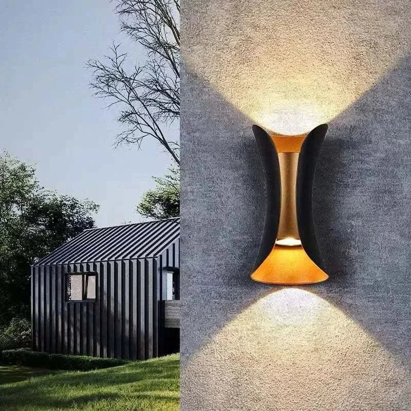 Orr Curved Outdoor Wall Light – Gebogene LED-Wandleuchte mit IP65-Schutz