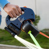 Bordeaux Duo – Guinzaglio doppio con LED e distributore di sacchetti per due cani