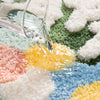 FlorSoft - Alfombrilla de baño extra absorbente con diseño de flores