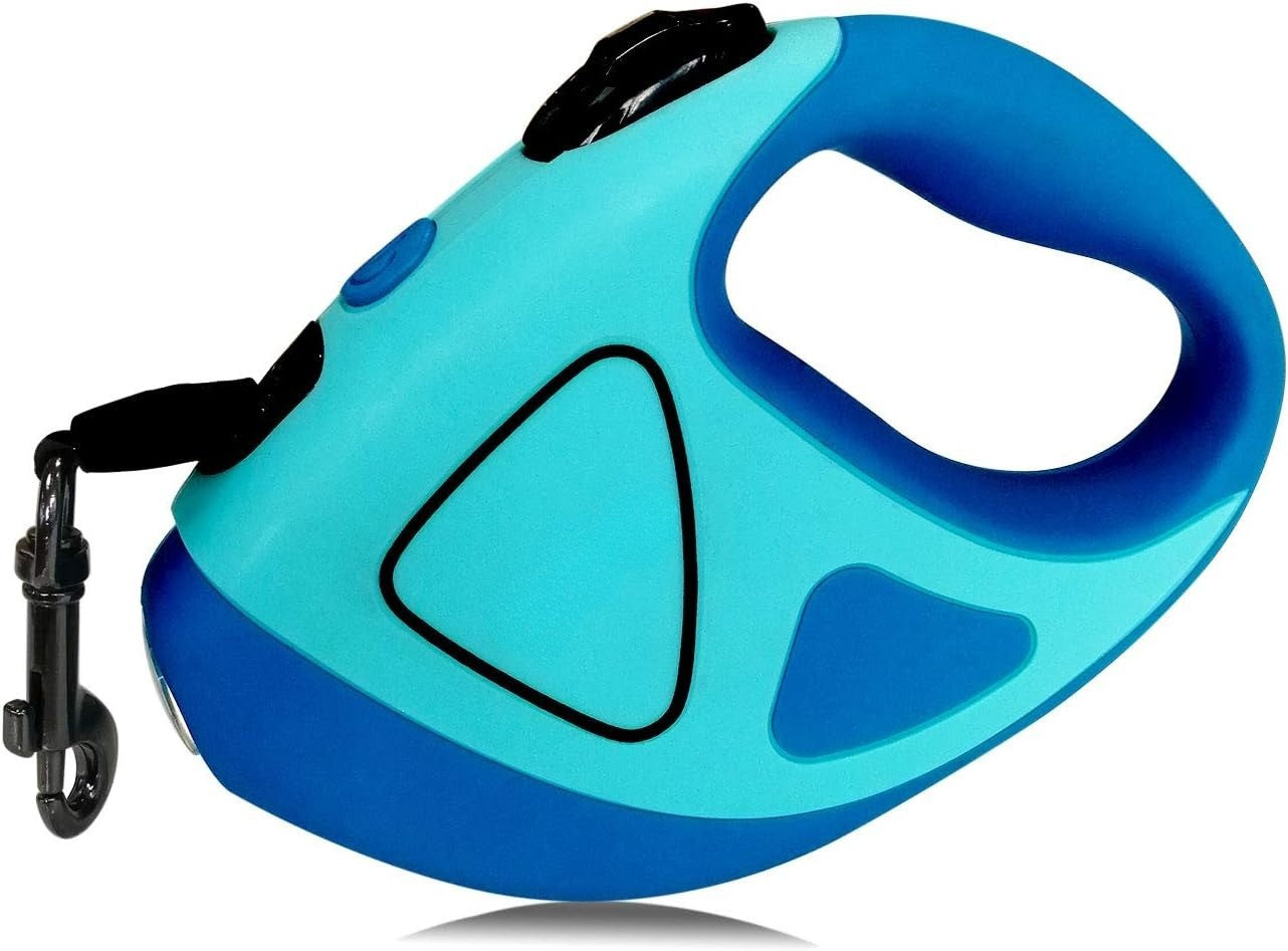 BRIGHTLEASH – Guinzaglio per cani LED con riflettori e meccanismo di retrazione per passeggiate sicure