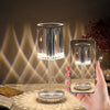Dimmbare Kristall-tischleuchte Mit Modernem Design