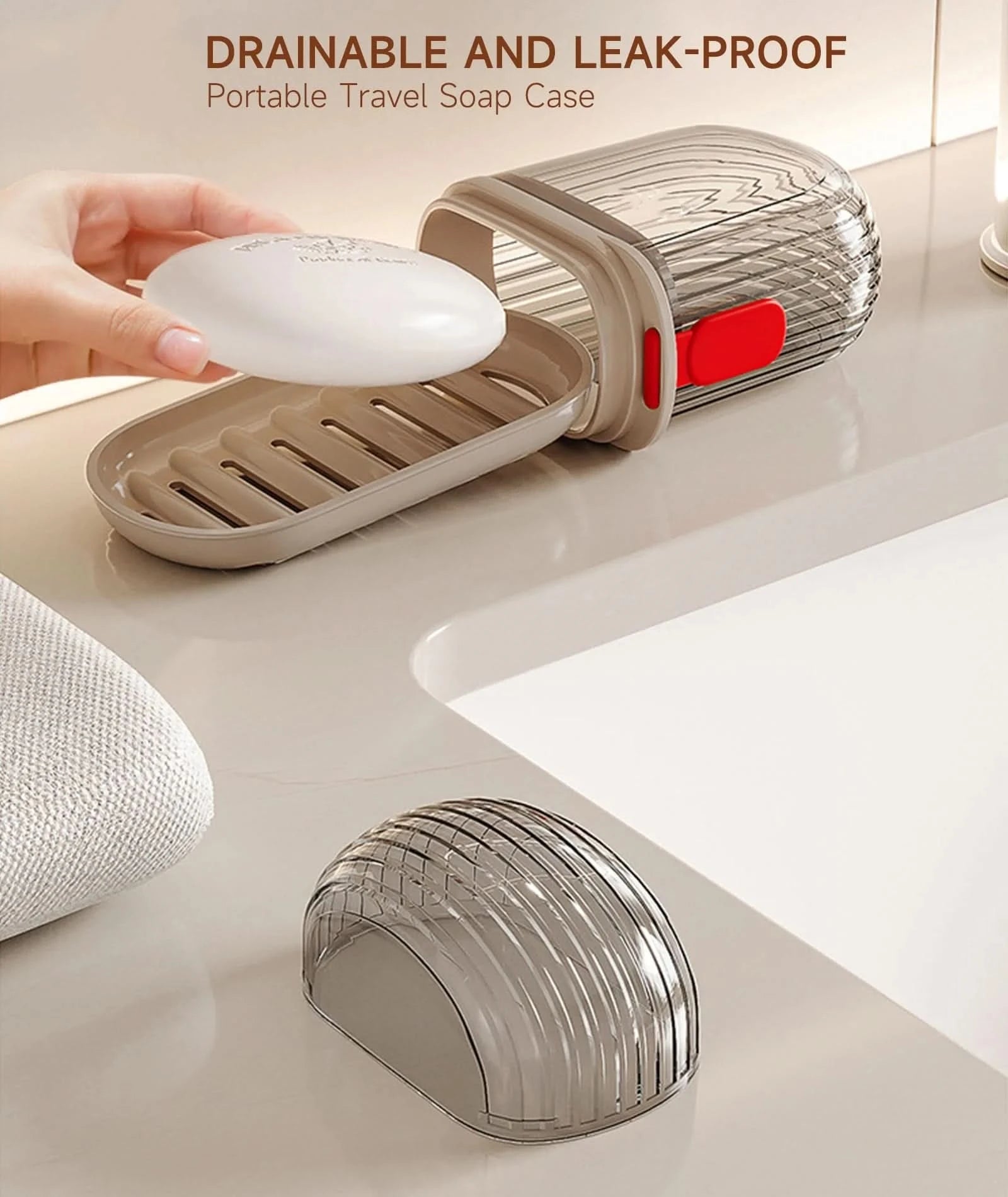 CLEANDRIP – Reiseseifenhalter für mühelose Hygiene unterwegs