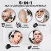 Rasoio da uomo 5-in-1 – Rasatura liscia senza irritazioni cutanee e con accessori multifunzionali