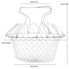 FryFold - Multifunctionele Opvouwbare Frituurmand