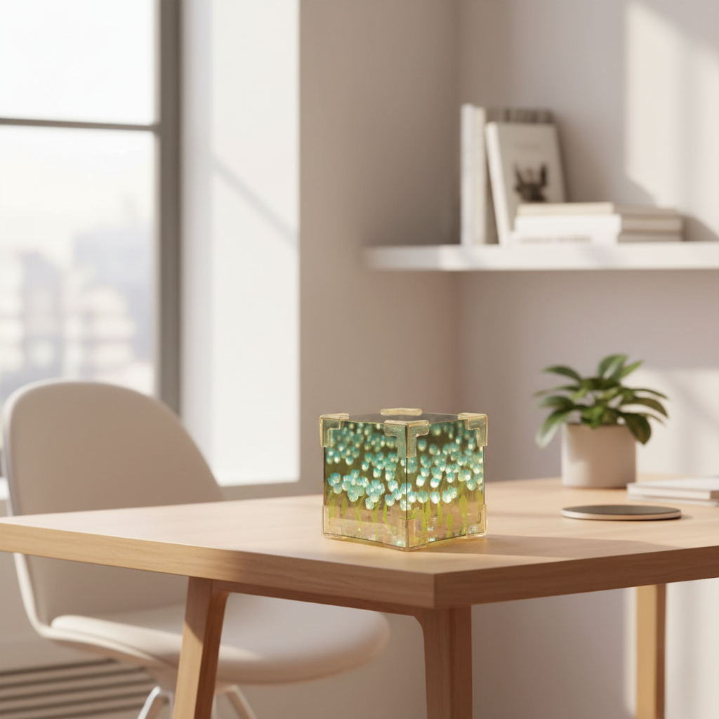 WiesenTraum – Selbstgemachte Lampe mit Naturflair für stimmungsvolle Beleuchtung