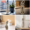Armonia Embrace – Symbolische Deko-Skulptur für Liebe & Verbindung (Wohnzimmer-Deko in Schwarz oder Bronze)