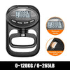 Gripmaster Digital – Dispositivo manual preciso para medir la fuerza de agarre hasta 120 kg