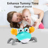MoveeCrab – interactieve kruipassistent met muziek en licht voor baby's