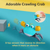 MoveeCrab – interactieve kruipassistent met muziek en licht voor baby's