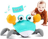 MoveeCrab – interactieve kruipassistent met muziek en licht voor baby's