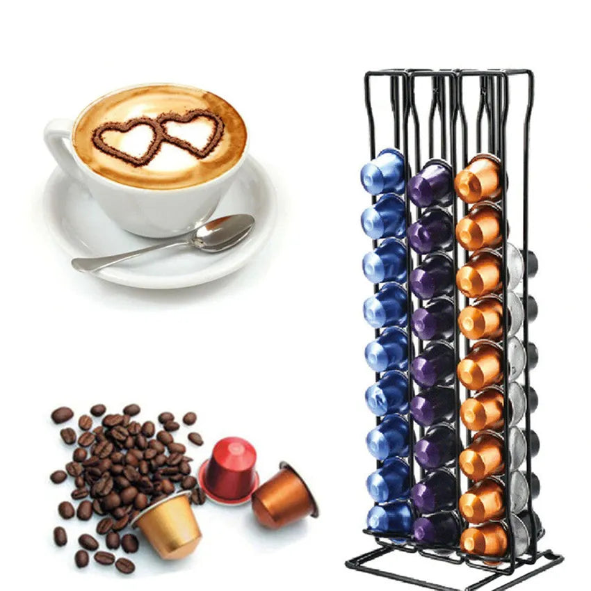 Stilvolle Stehende Halterung für Kaffeekapseln – Platzsparend und Modern
