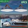 80W LED Solar-Aufladbare Campinglampe mit Magnet und Zoomfunktion