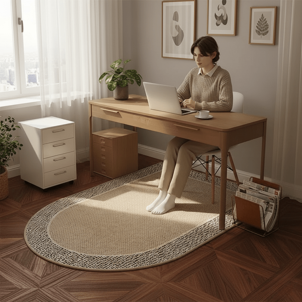 CLEARSTEP – Transparente Bodenschutzmatte für Hartböden