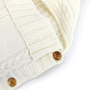 Hugnest Baby Wrap – Kuscheliger Neugeborenen-Schlafsack mit Kapuze in Beige