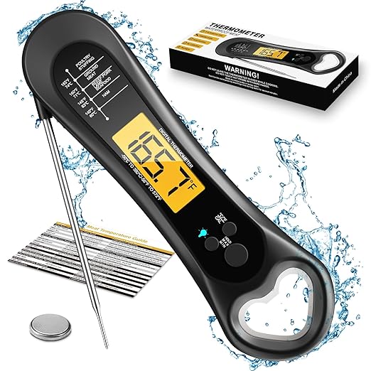 GrillMaster - Kabelloses Fleischthermometer für perfektes Grillen