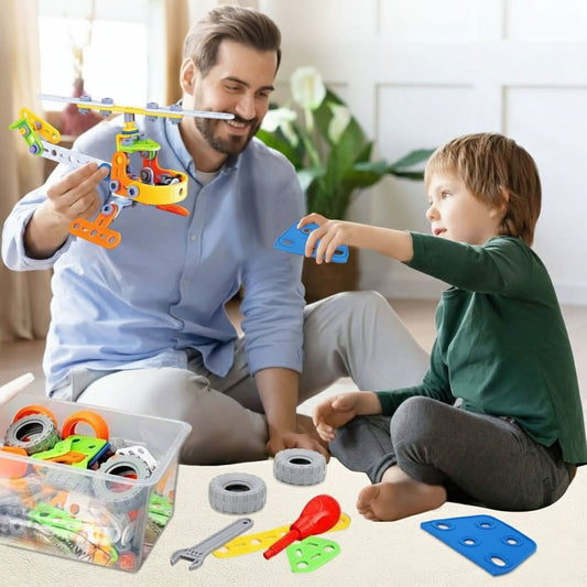 BuildBuddy Construction Set – Kreatives Konstruktionsspielzeug für Kinder ab 3 Jahren