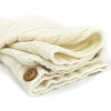 Hugnest Baby Wrap – Kuscheliger Neugeborenen-Schlafsack mit Kapuze in Beige