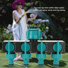 Premium 4-Wege Gartenschlauchverteiler - Verstellbarer Wasserhahnadapter-5