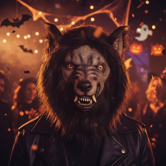 NIGHTHOWL – Realistische Werwolfmaske für Halloween & Cosplay
