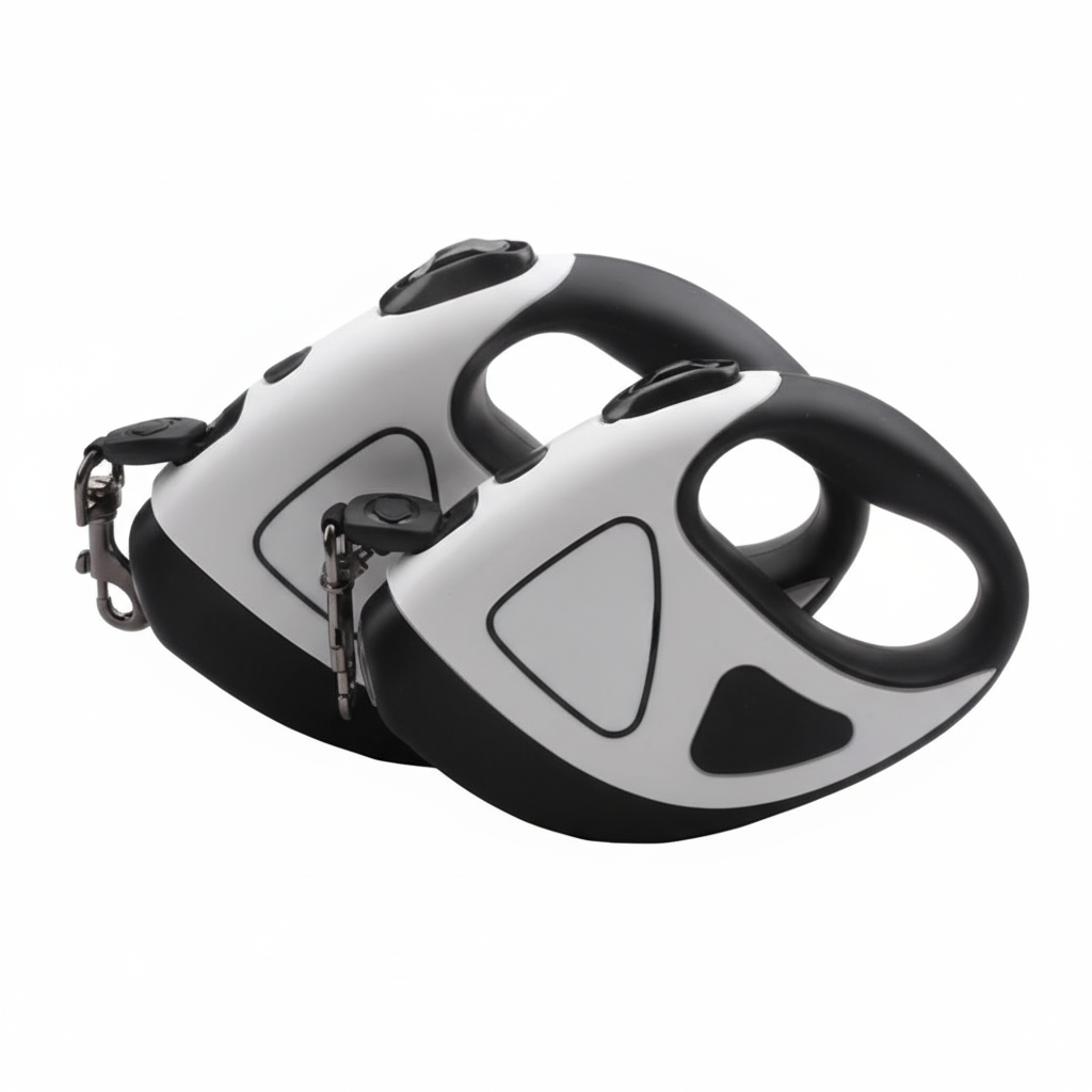 BRIGHTLEASH – Guinzaglio per cani LED con riflettori e meccanismo di retrazione per passeggiate sicure