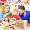 TinyTrail PlayCube – scatola gioco Montessori 8-in-1 in legno per neonati